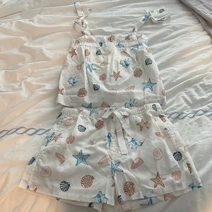 Cute loft pajama set, NWT